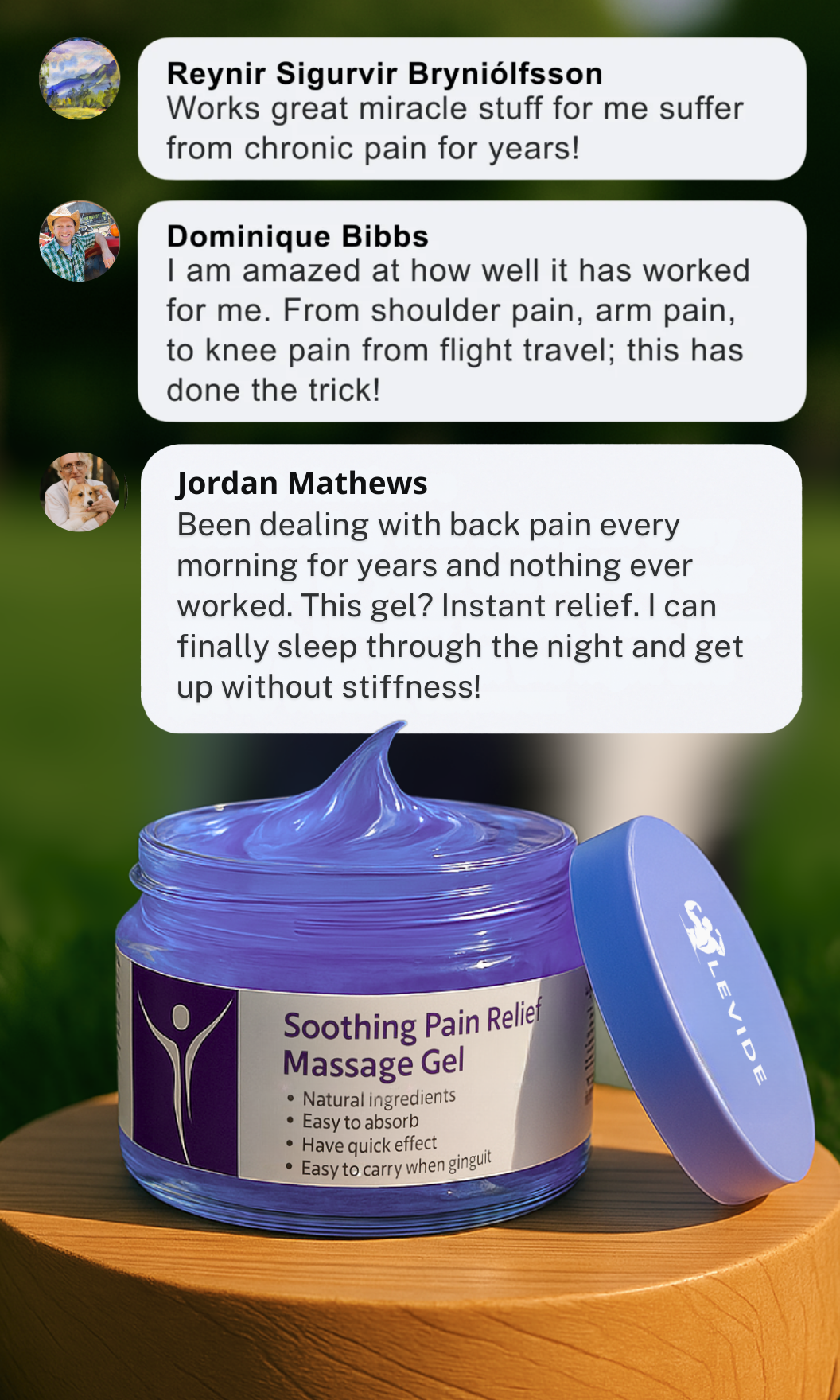 LEVIDE Joint & Muscle Gel